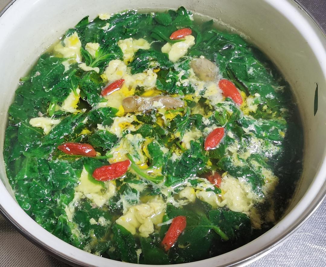 鸡肝枸杞蛋花汤（中华亲子汤）