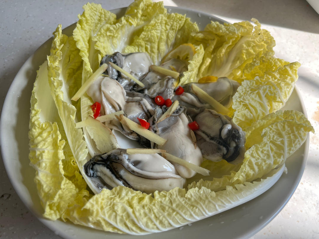 清蒸生蚝（附酱料做法）