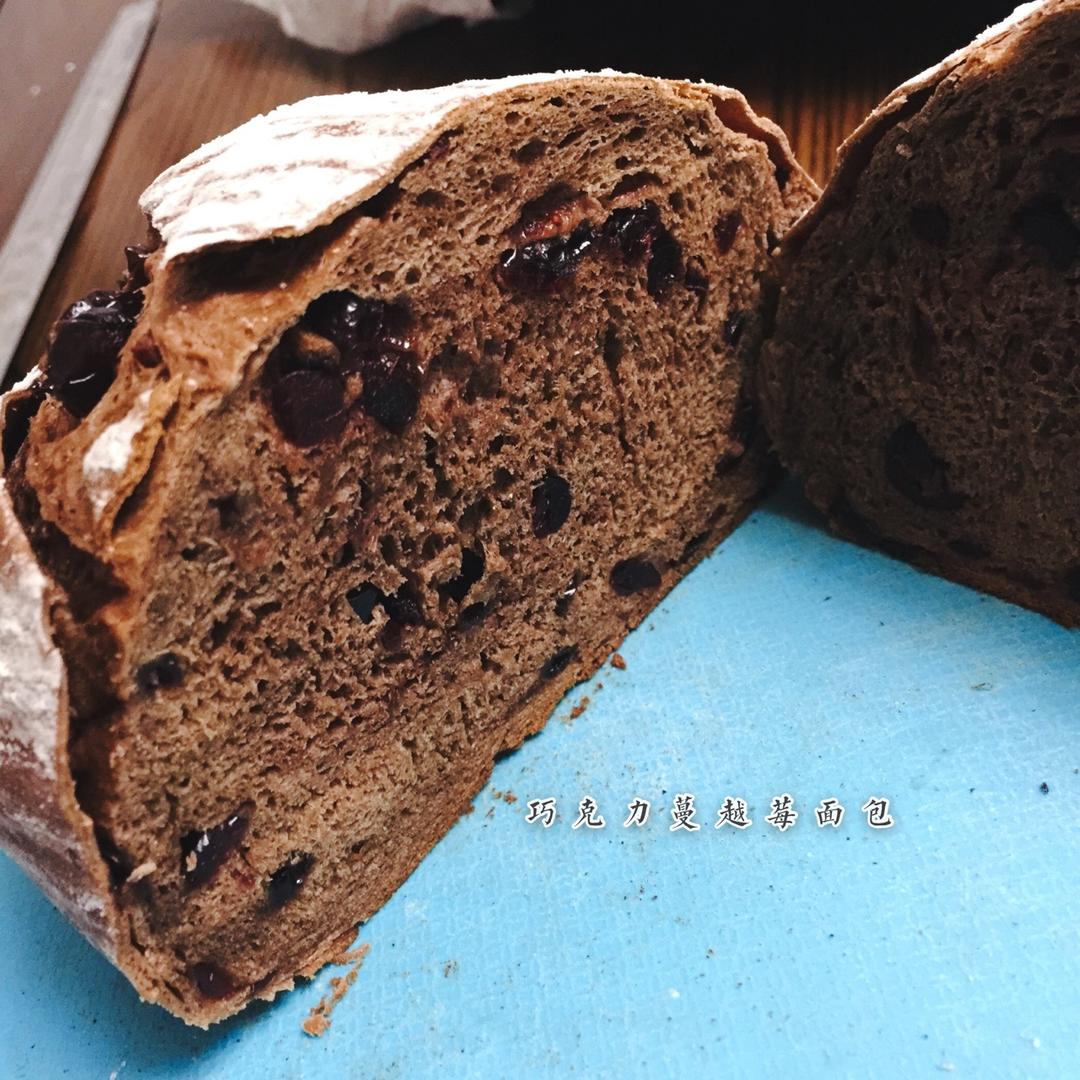 巧克力蔓越莓软欧 Rano Bread