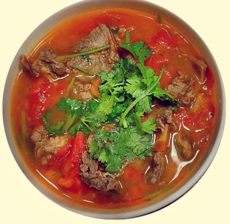牛肉炖柿子