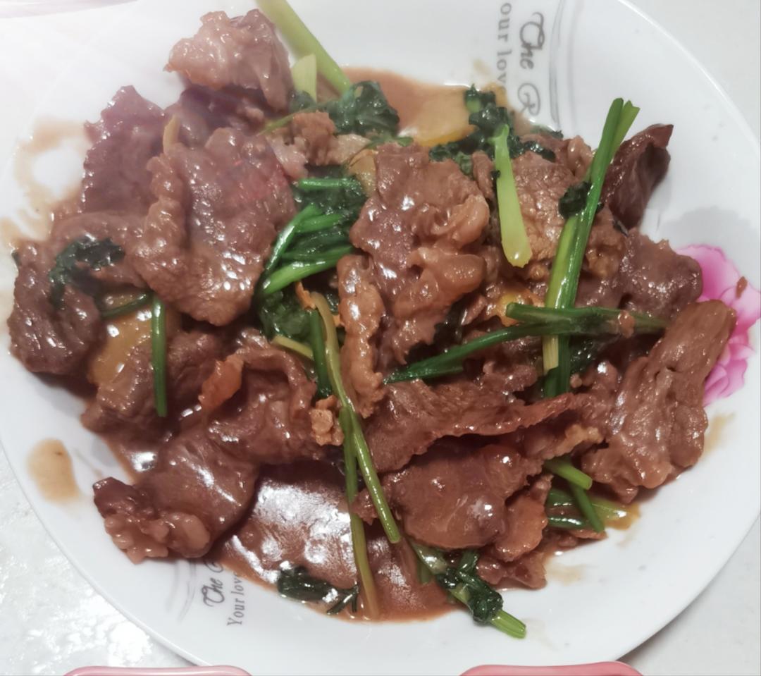 香菜牛肉