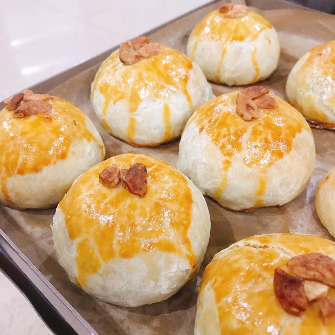 肉松麻薯蛋黄酥💕