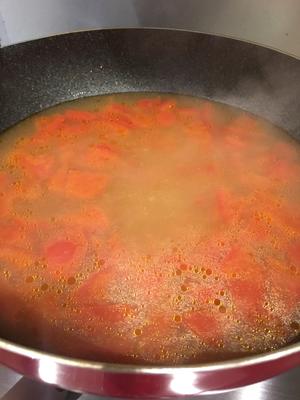 没有胃口 来碗西红柿🍅疙瘩汤吧的做法 步骤2