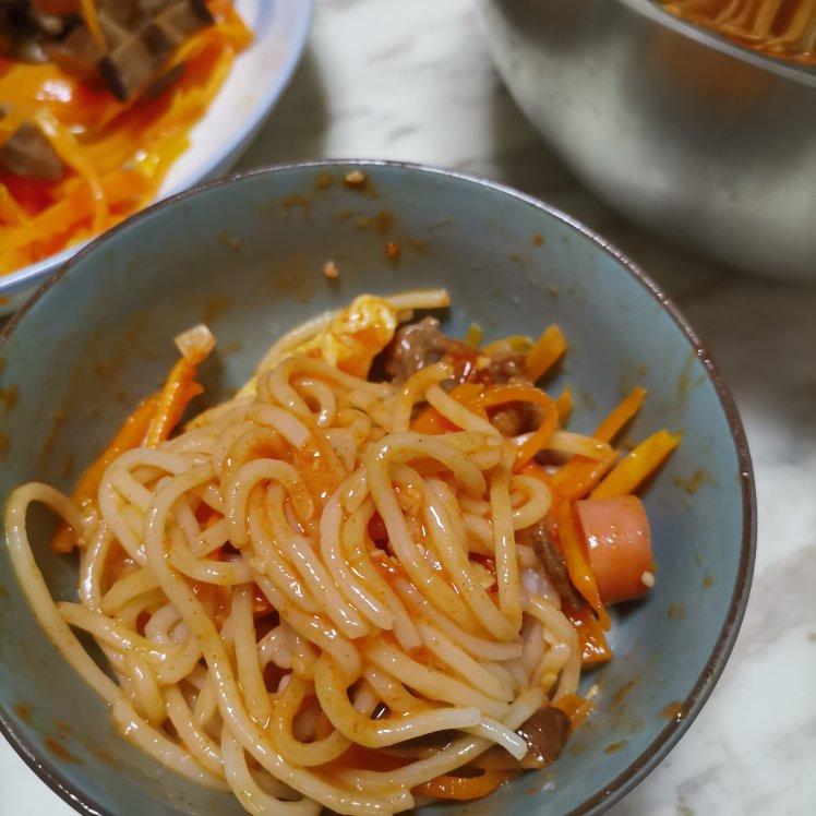 韩式拌面￨一扫而光