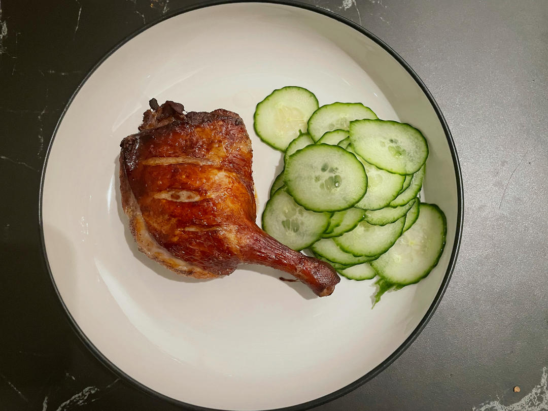 巨满足蜜汁烤鸭腿（鸡腿也可）