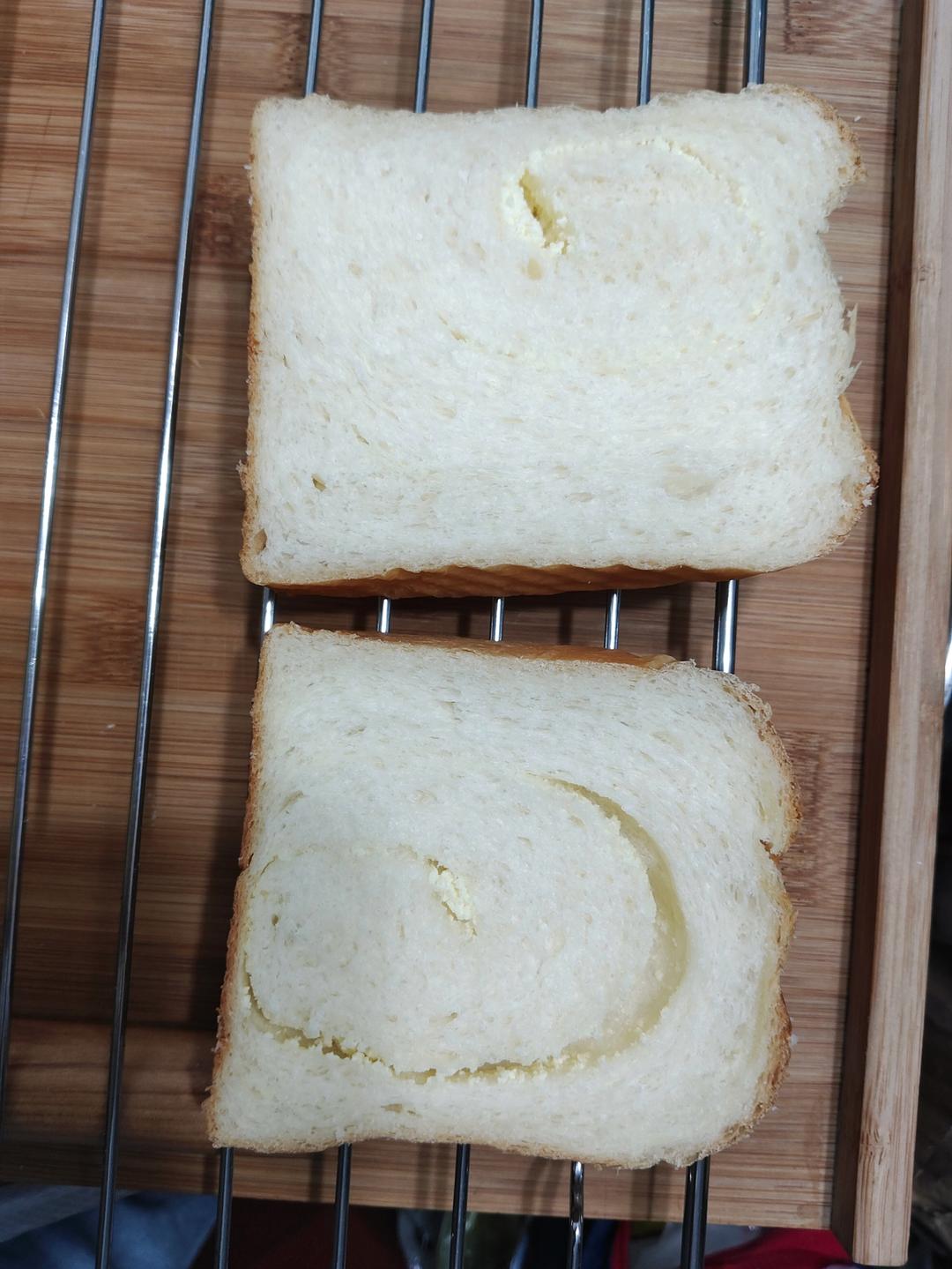 软嫩的乳酪吐司---风炉两层山形吐司同烤记录