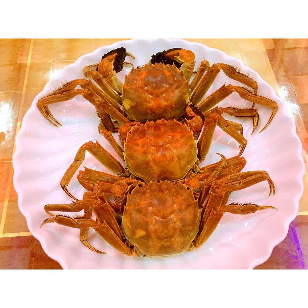 清蒸大闸蟹