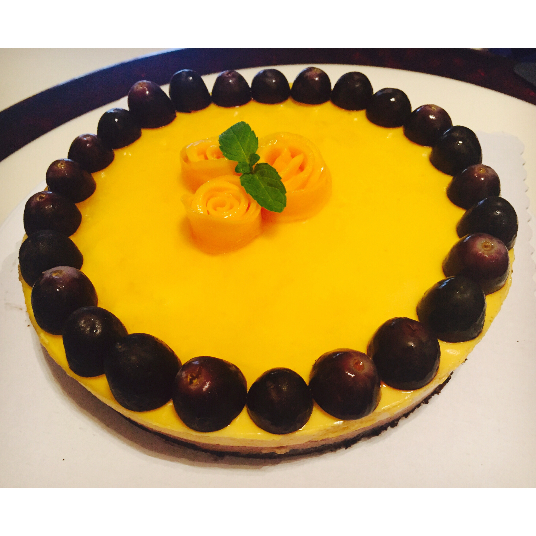 巧克力芒果慕斯