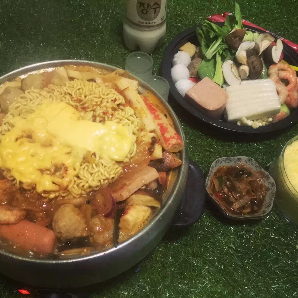 韩式芝士部队锅