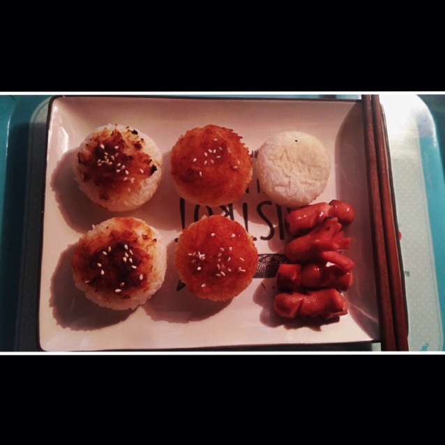 味增烤飯糰