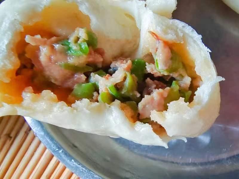 一次能吃8个的豇豆（西葫芦）虾仁鸡蛋木耳包子/饺子