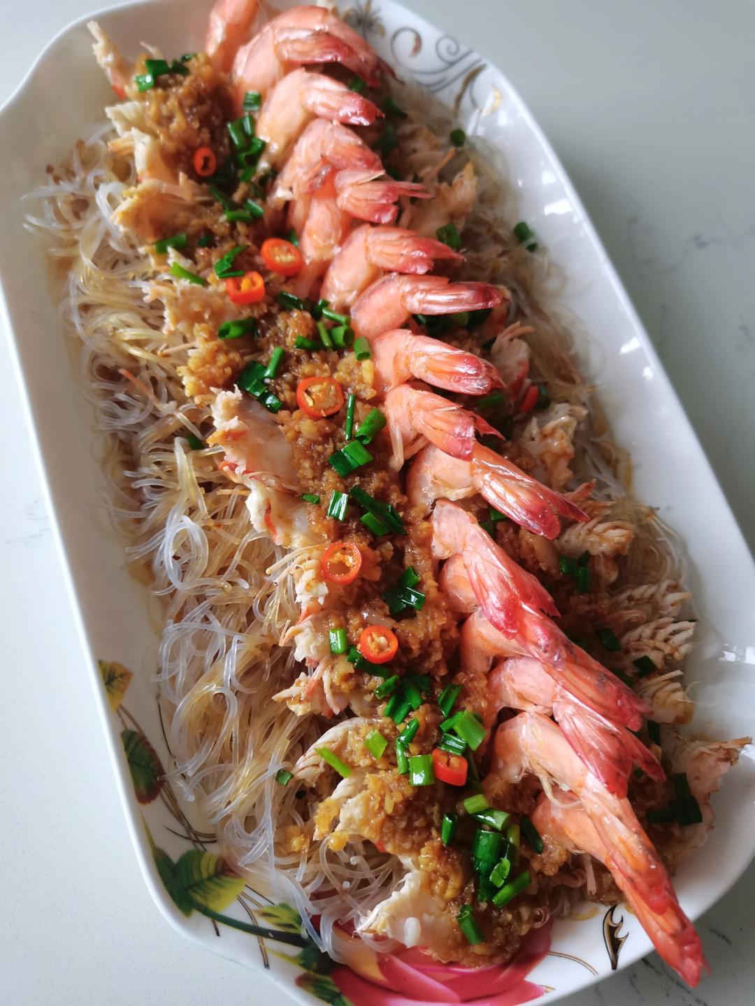 蒜蓉粉丝开背虾