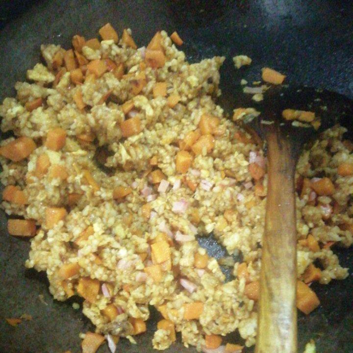美味到不行的南瓜饭
