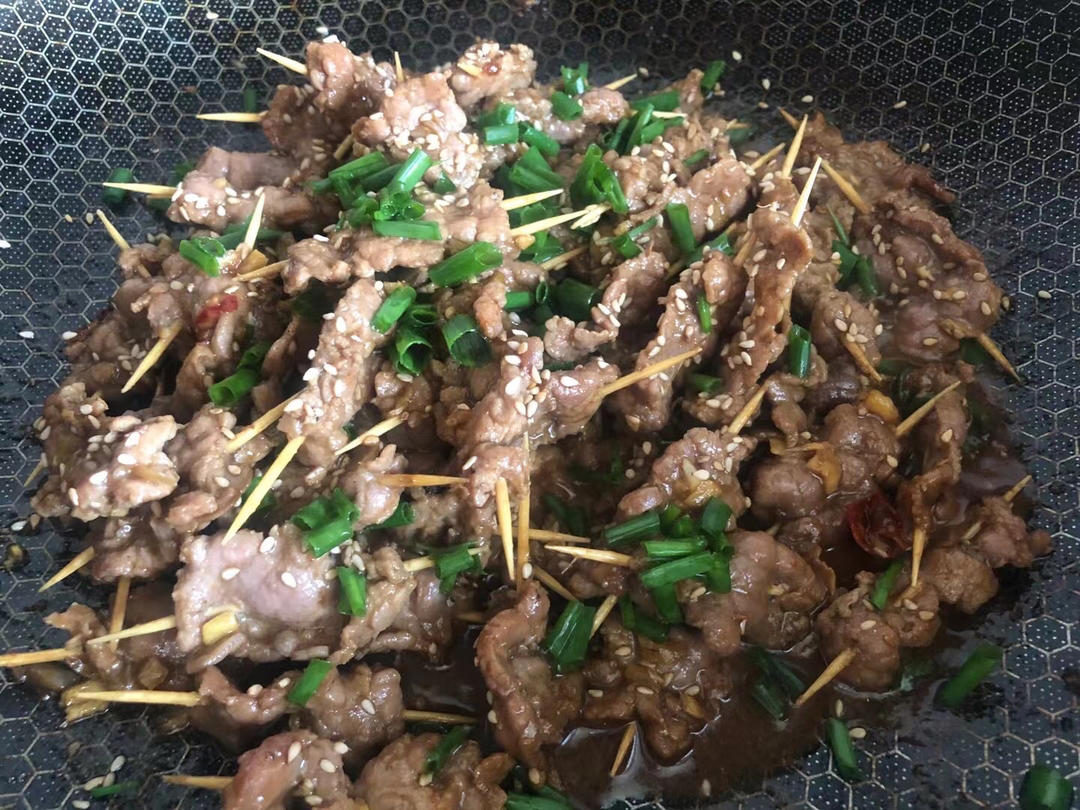 牙签牛肉 道地湖南味