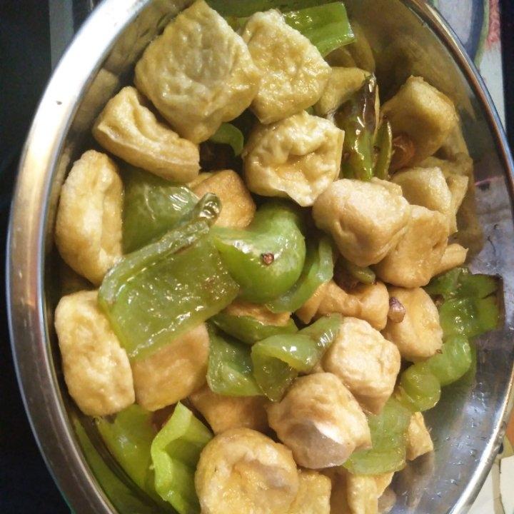 日常小吃—爆浆豆腐