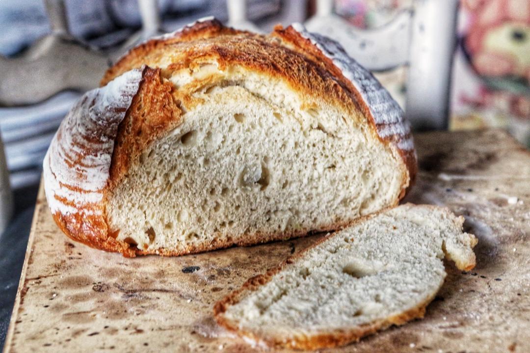 天然酵母乡村面包