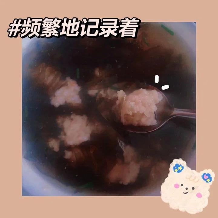 紫菜虾滑汤——鲜美的补钙高手