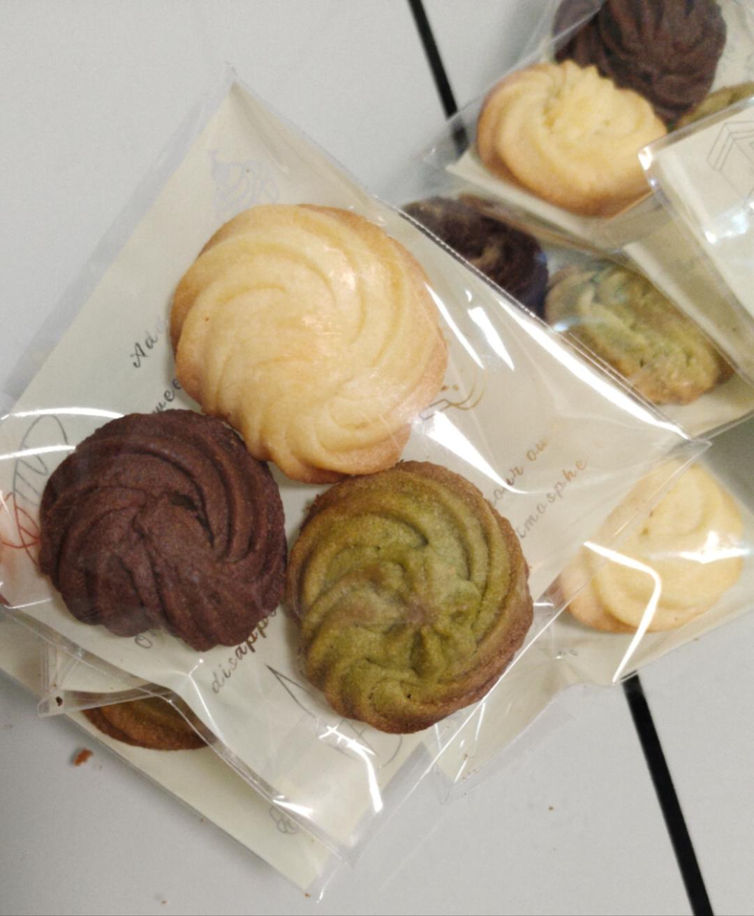 原味/巧克力/抹茶曲奇（快速方法）