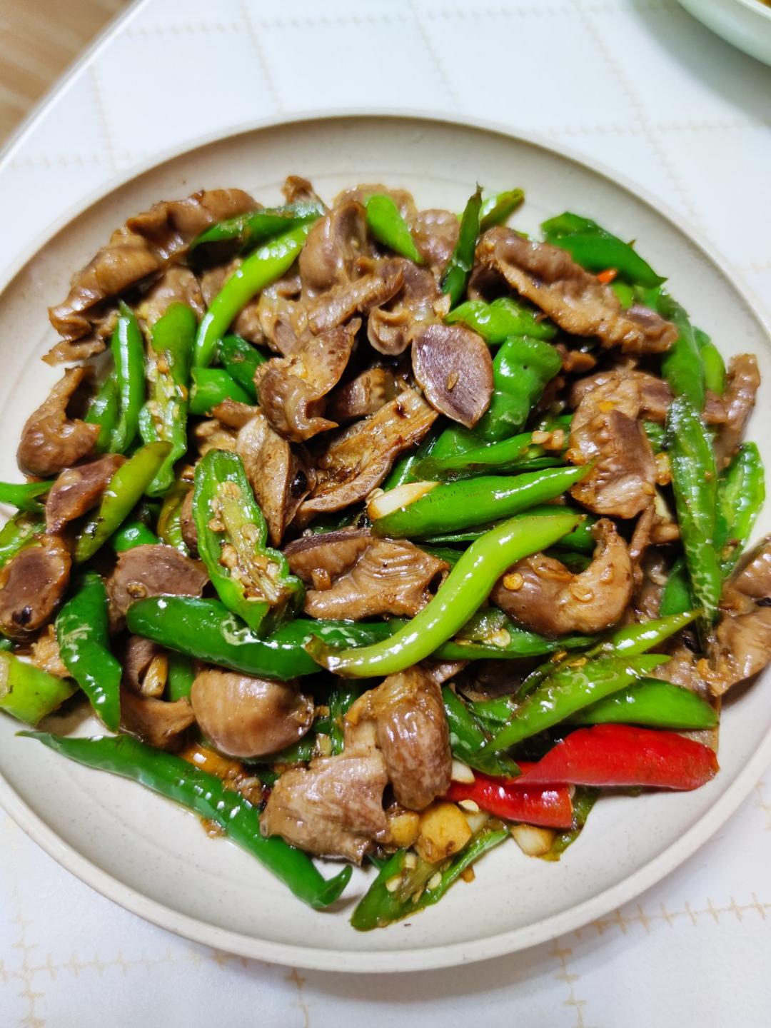 queen-318做的爆炒鸡胗