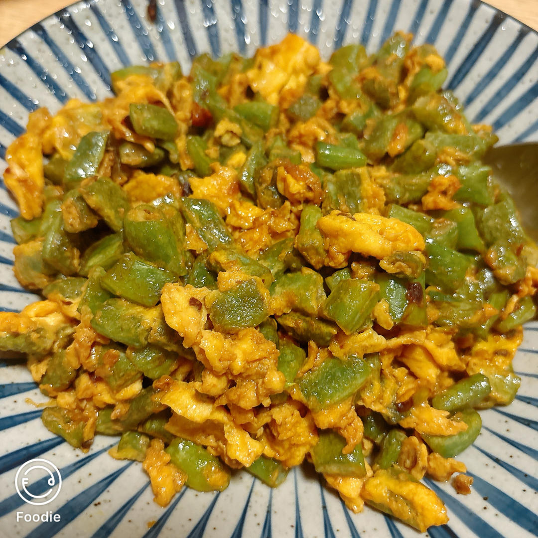 豆角炒蛋超级下饭菜，不好吃算我输