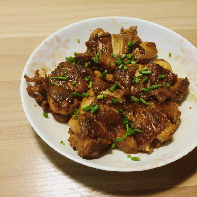 浓香照烧黑椒鸡腿