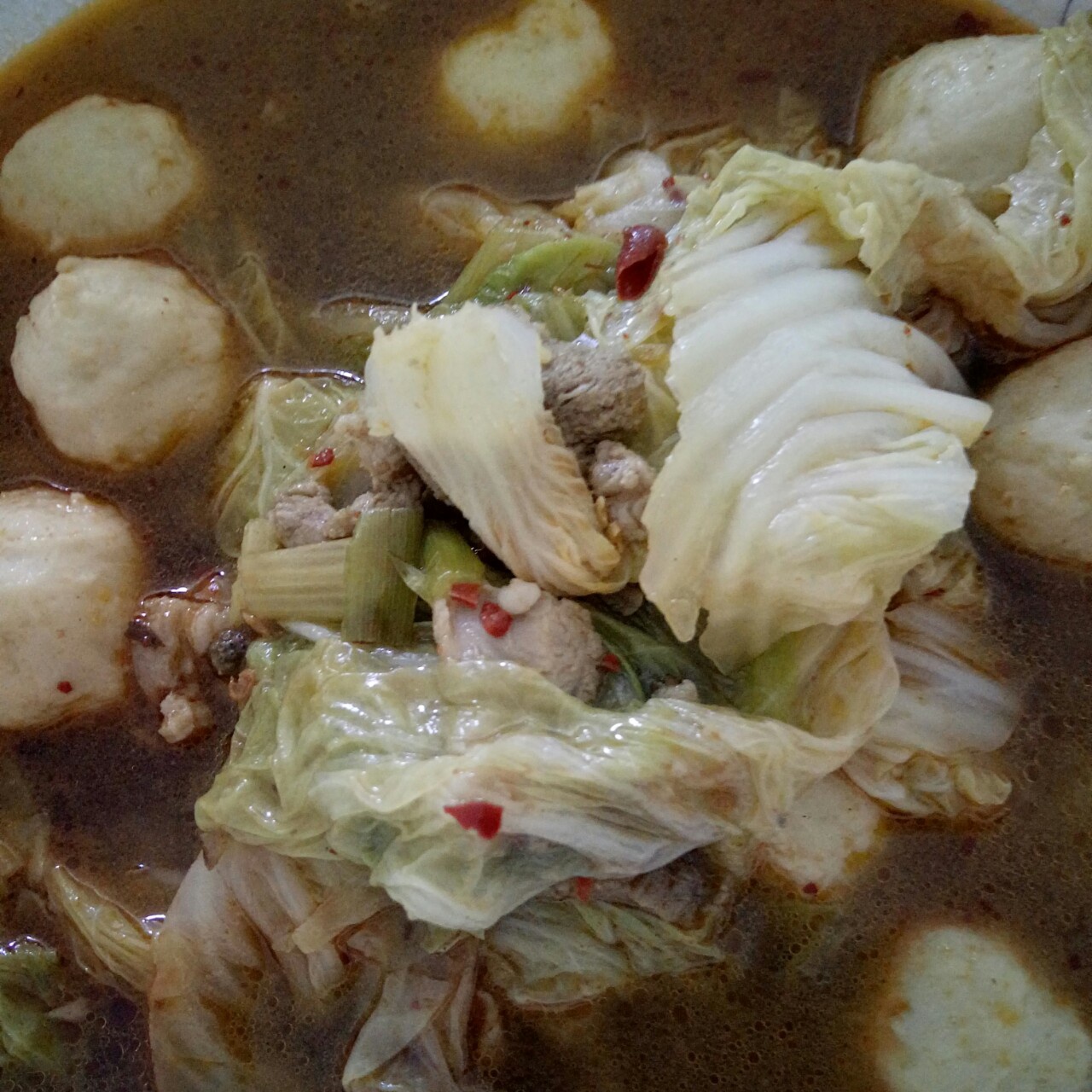 羊肉炖白菜