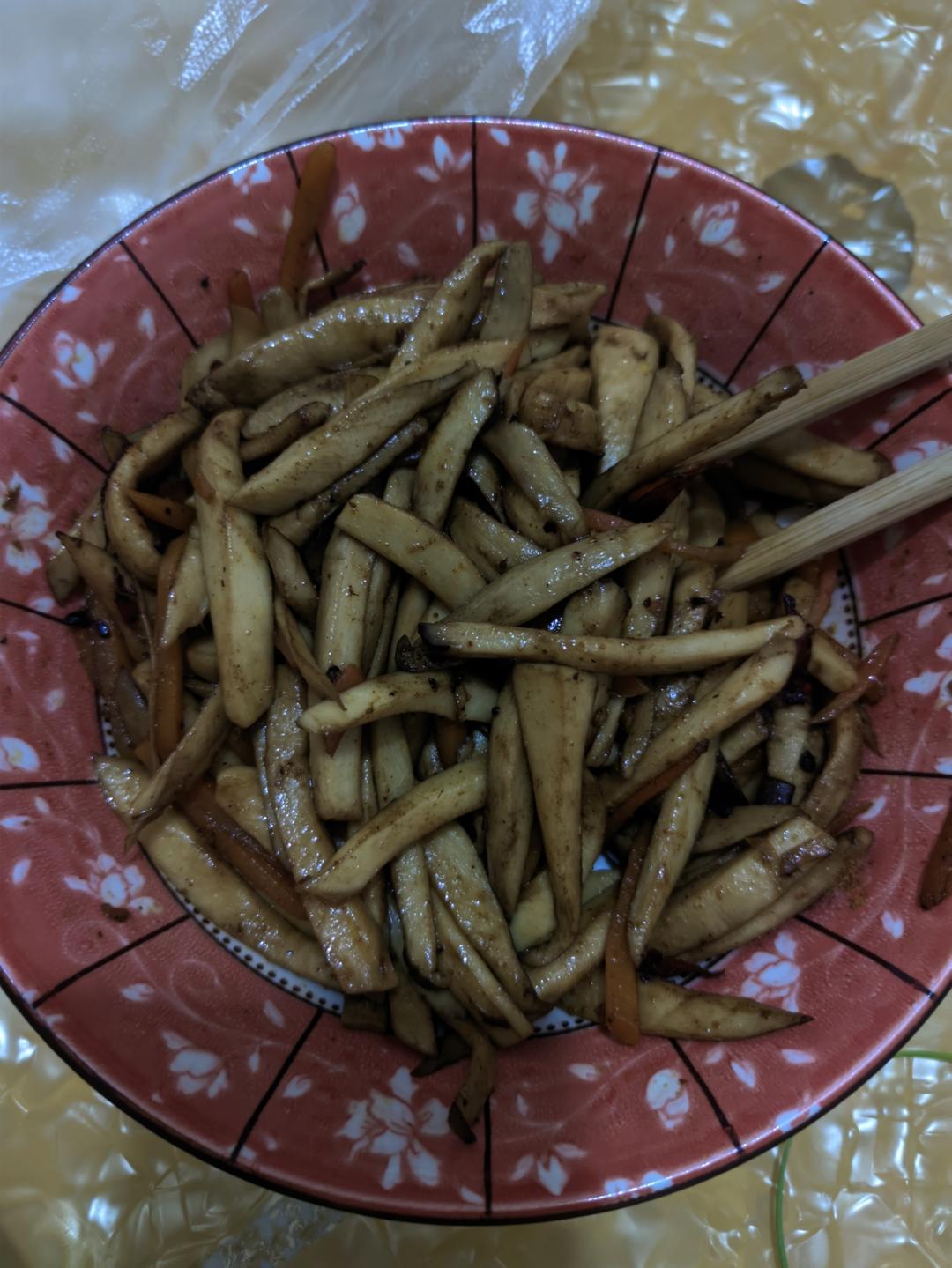 小炒杏鲍菇
