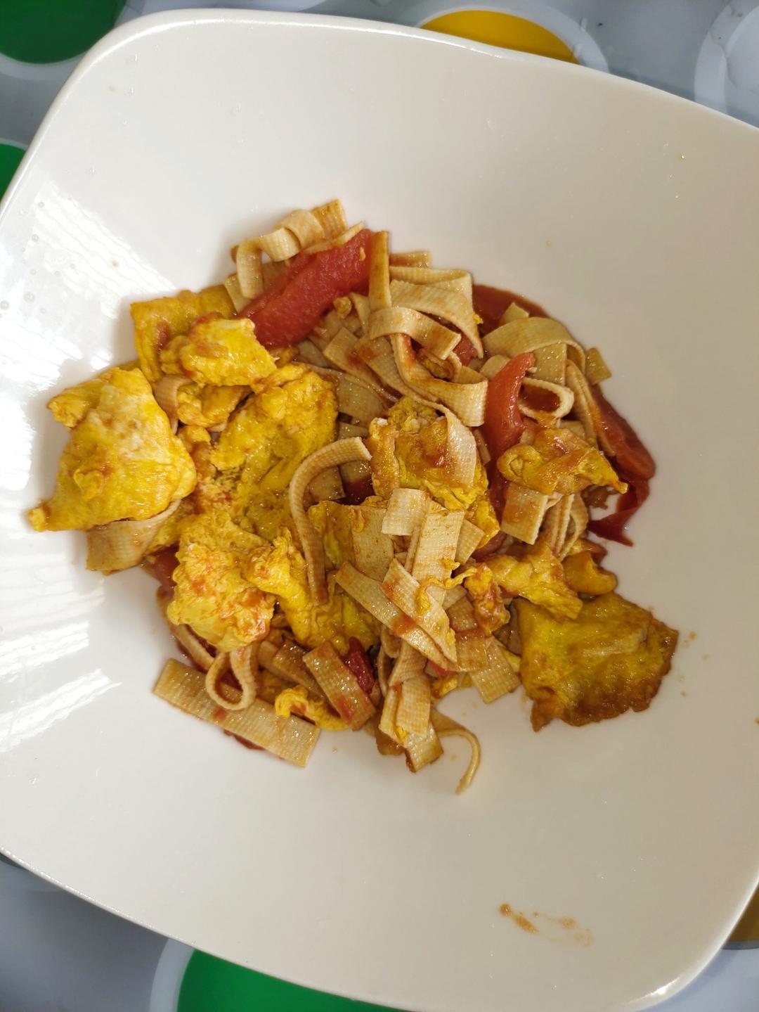 炒豆腐皮