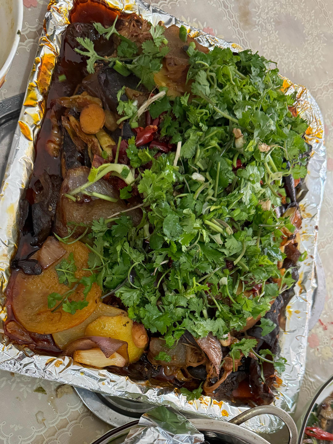 重庆烤鱼(烤箱版)爆好吃，爆简单