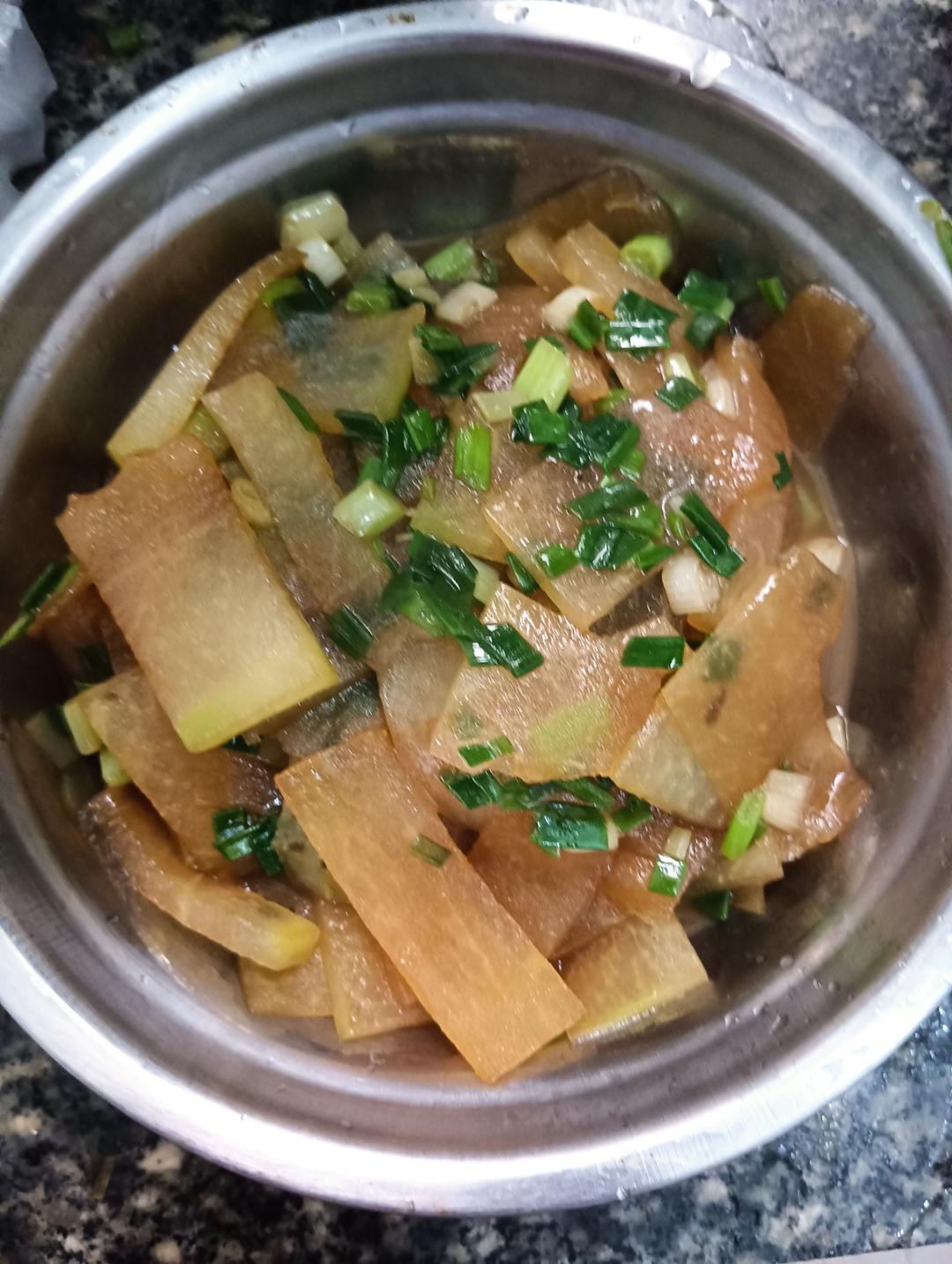 清炒冬瓜