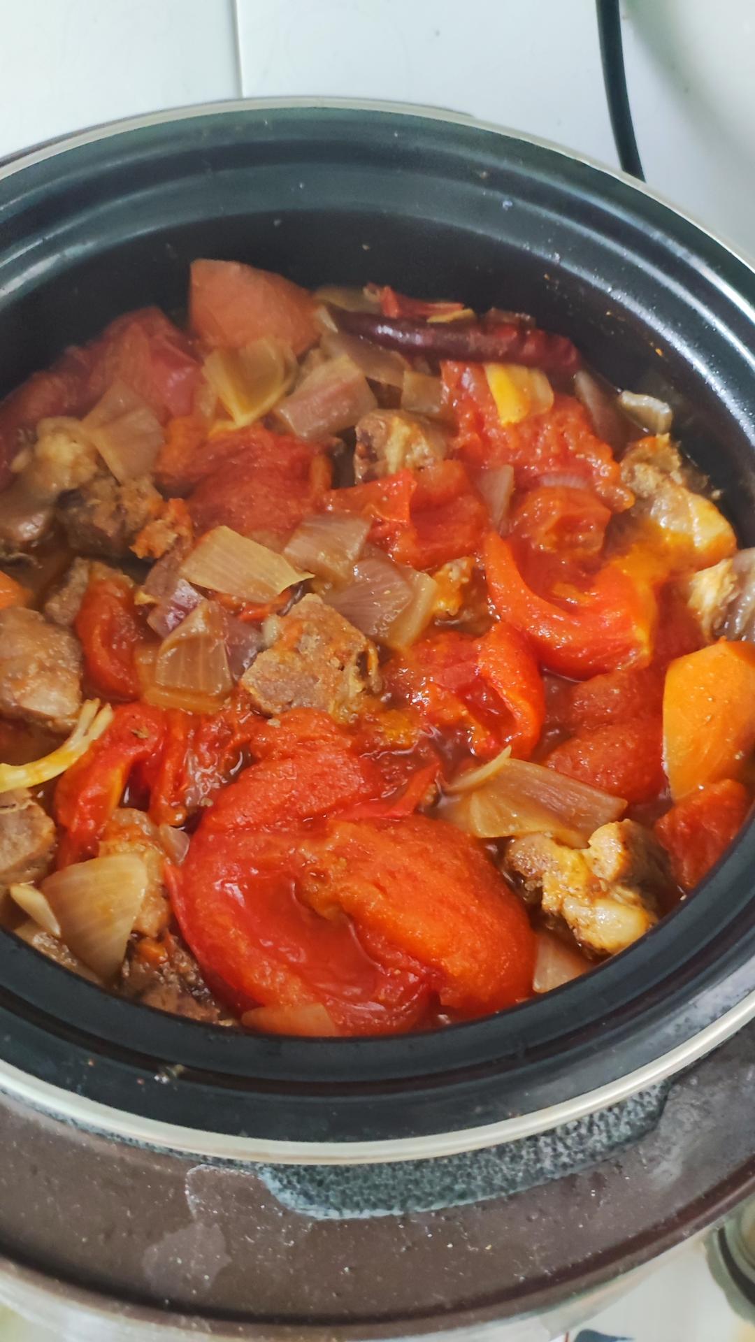 番茄炖牛腩（电压力锅版）