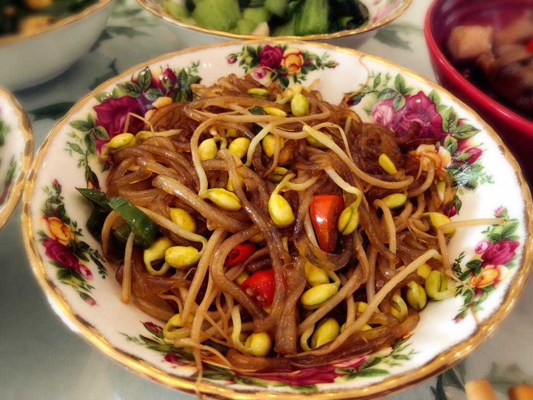 干煸豆芽粉丝