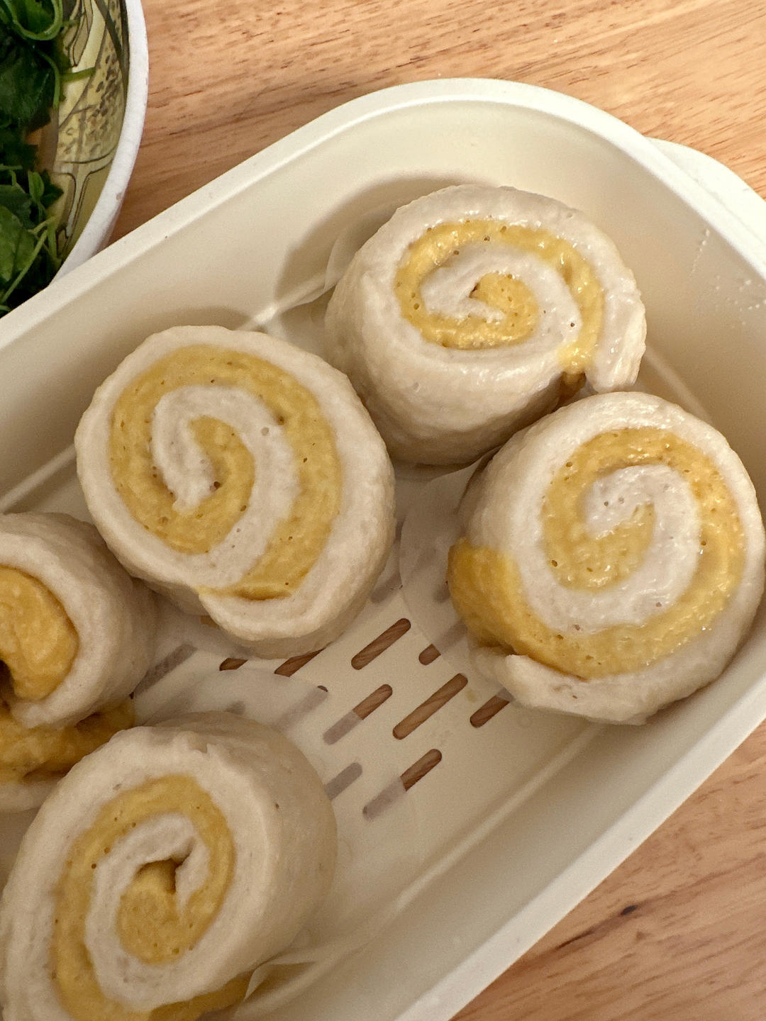 紫薯馒头卷（紫薯双色馒头）