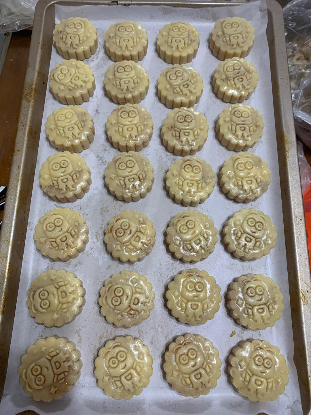 椰蓉蔓越莓月饼（不含糯米粉、淀粉）