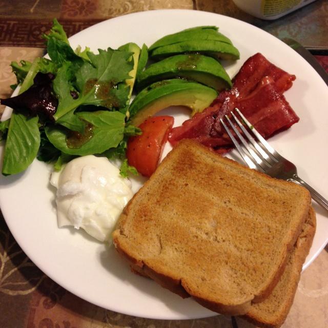 简易牛油果三文治的做法