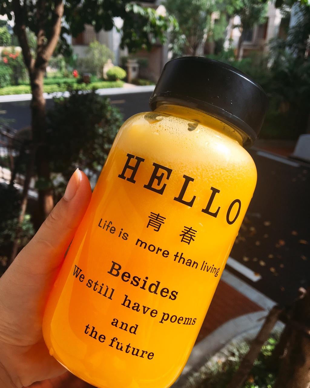 百分百鲜榨橙汁