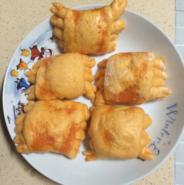 螃蟹南瓜包