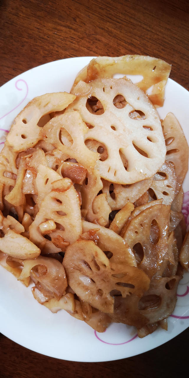 开胃下饭的醋溜藕片