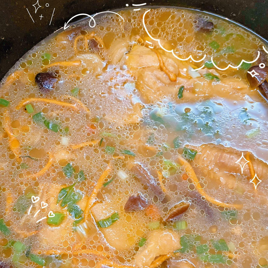 奶奶教的鲜香肥美香菇炖鸡汤