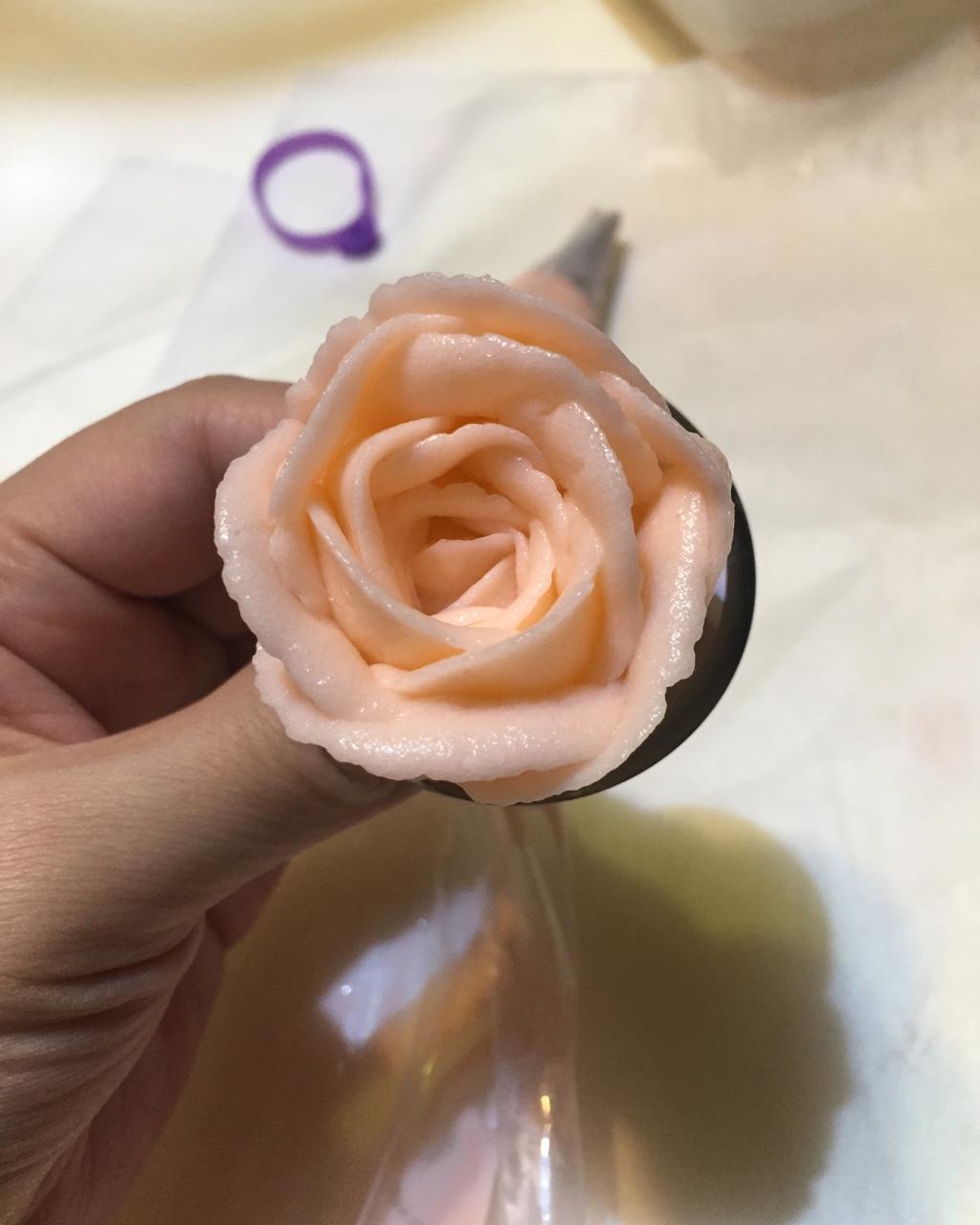 雪落落雪做的7种裱花嘴制作20种韩式花型