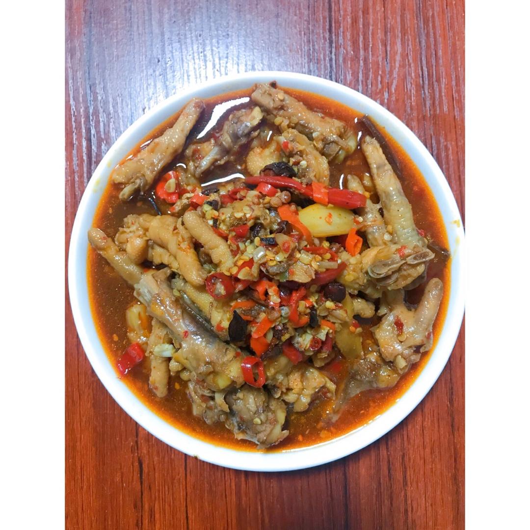 秘制红烧鸡爪