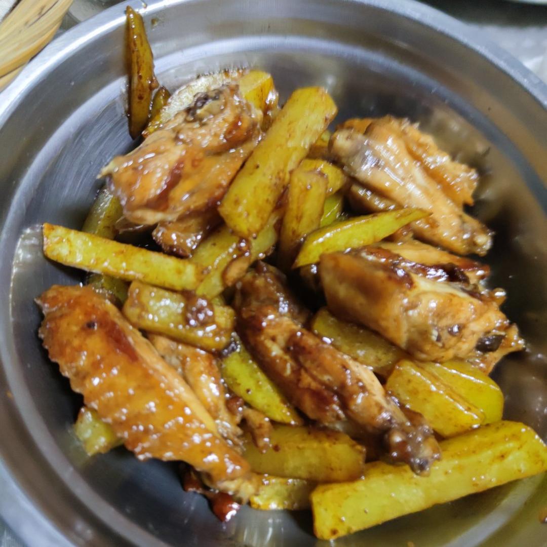 超快手孜然蜂蜜煎鸡翅