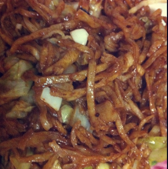 肉丝炒饼