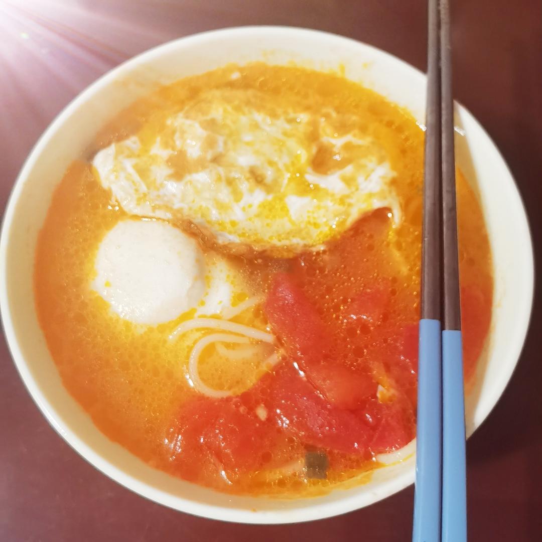 十来分钟做好/番茄鸡蛋面🍜