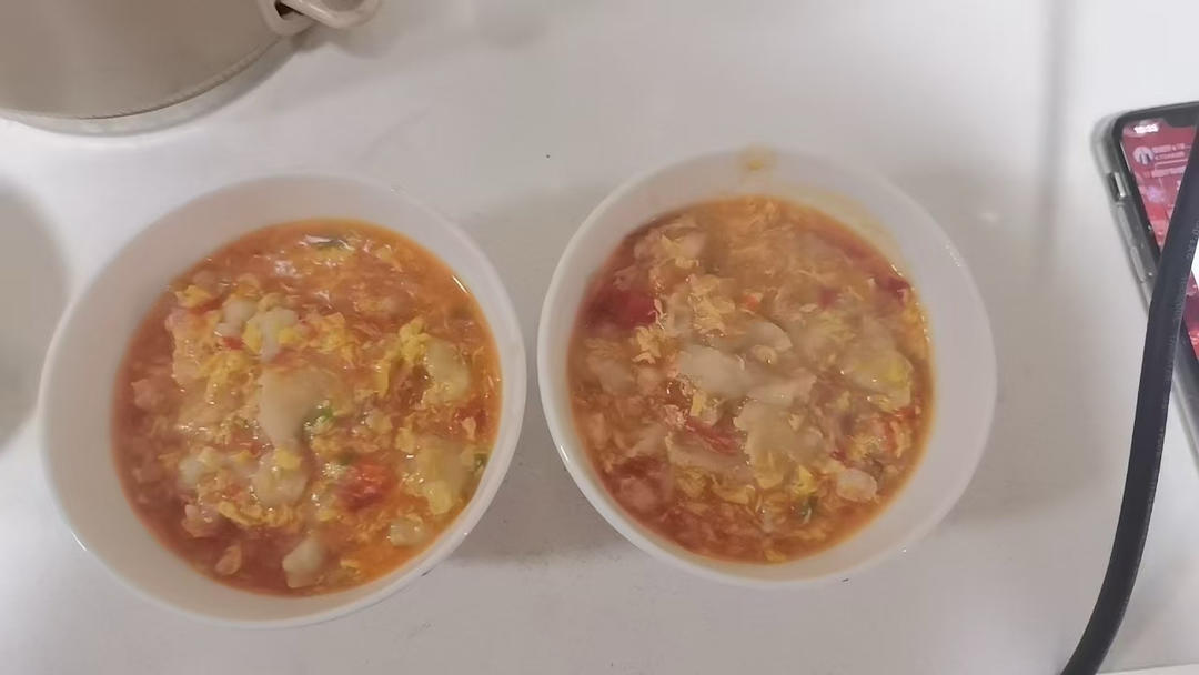 简单早餐-疙瘩汤