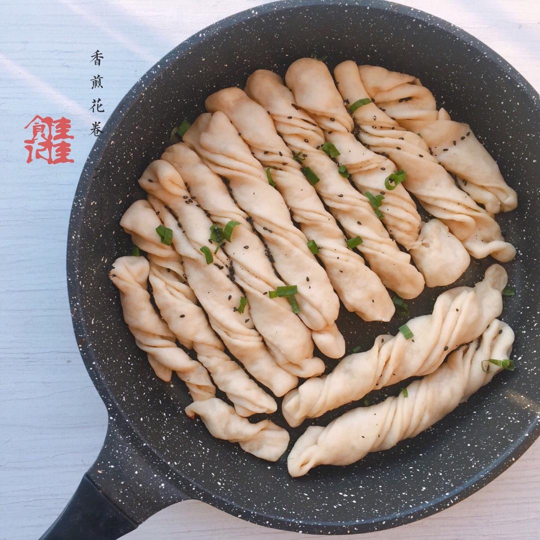 一定要做！—煎卷子【生煎花卷】