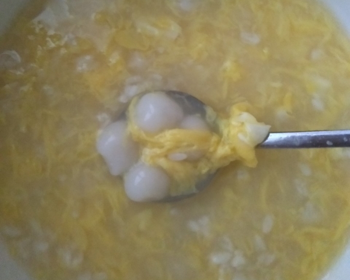 简易版蛋花米酒小汤圆的做法