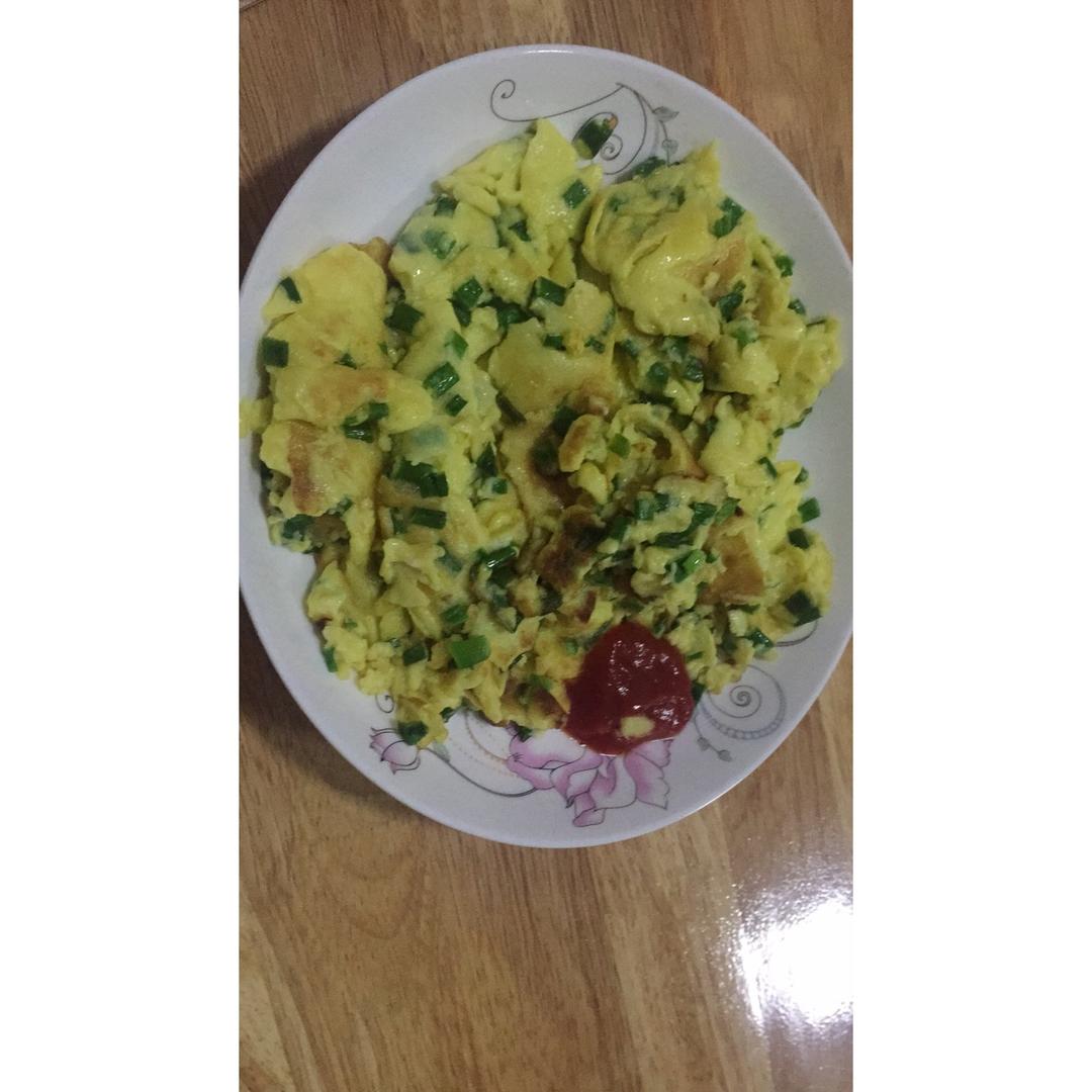 葱花鸡蛋饼