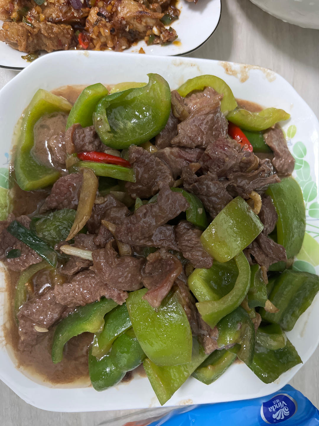 青椒炒牛肉