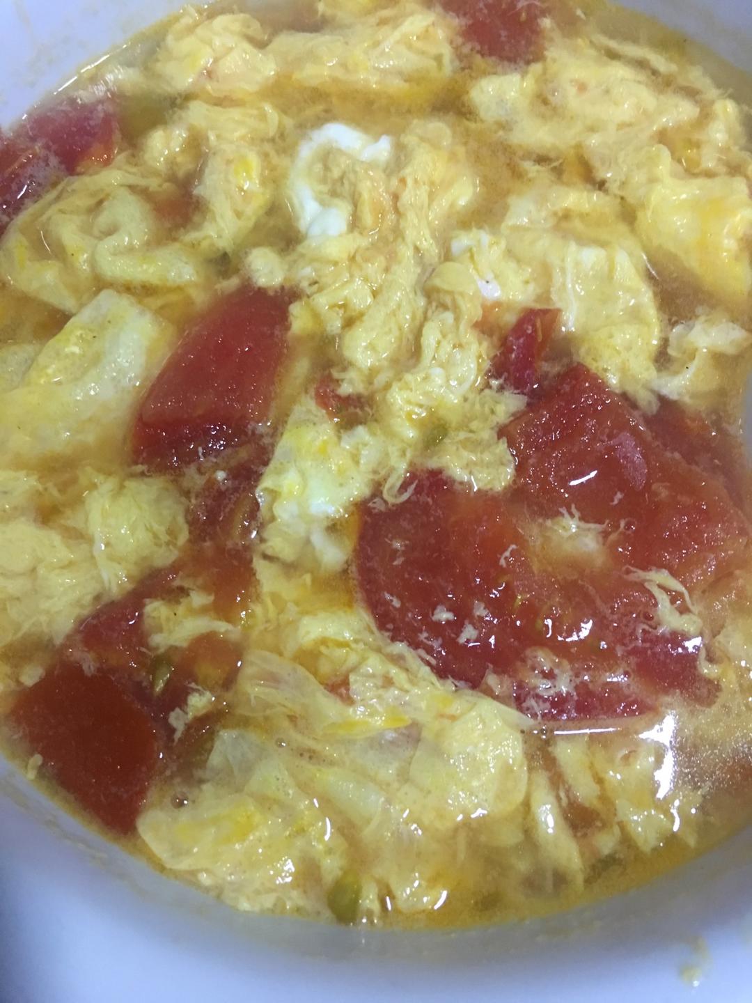 西红柿鸡蛋汤的做法